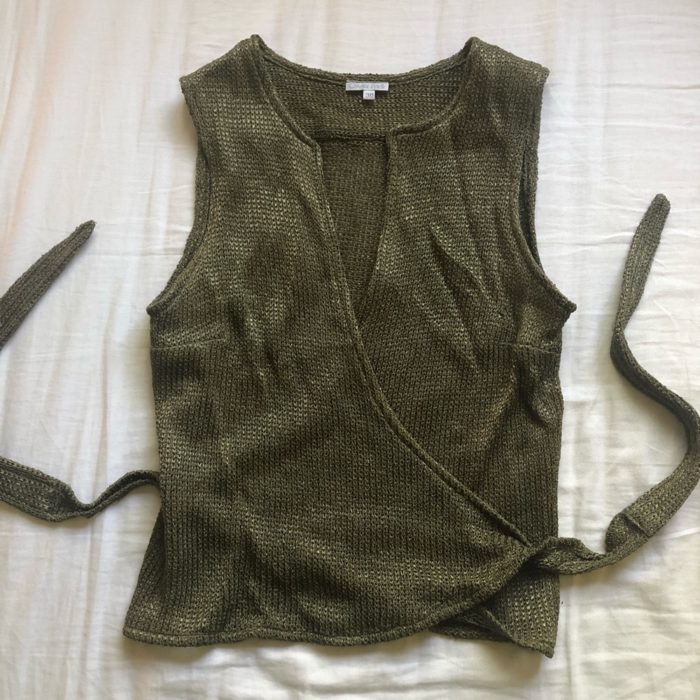 Vintage Olivier Strelli Wrap Top